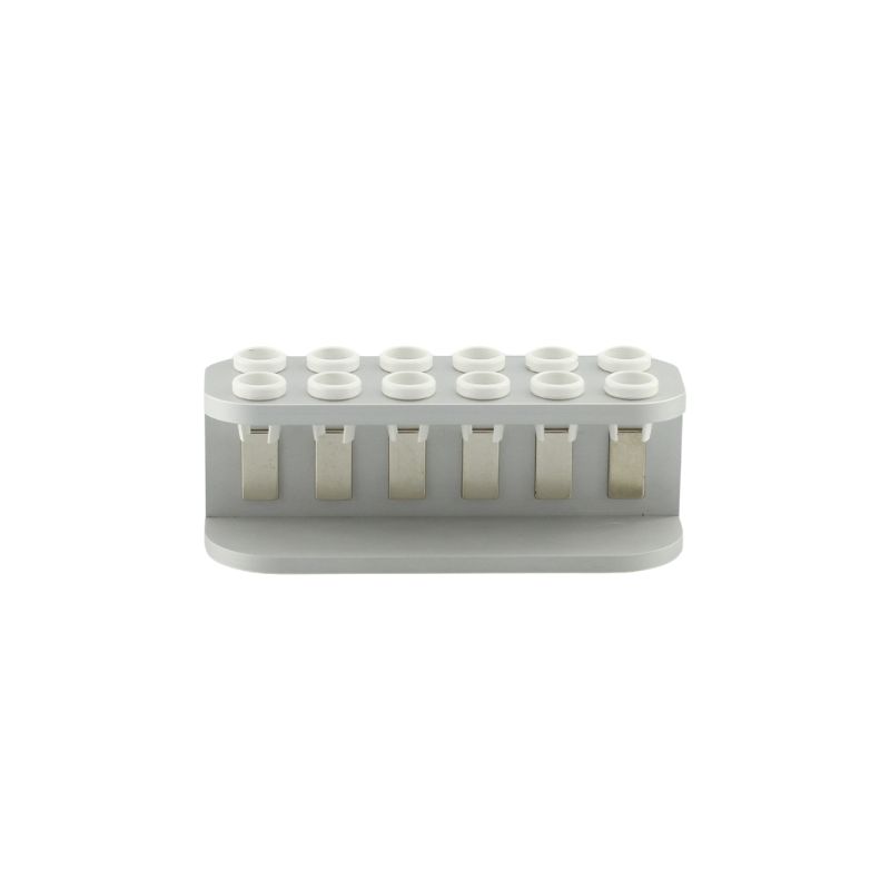MAG-12-1-S - 1. The newly improved 12-hole magnetic rack holds centrifuge tubes more securely