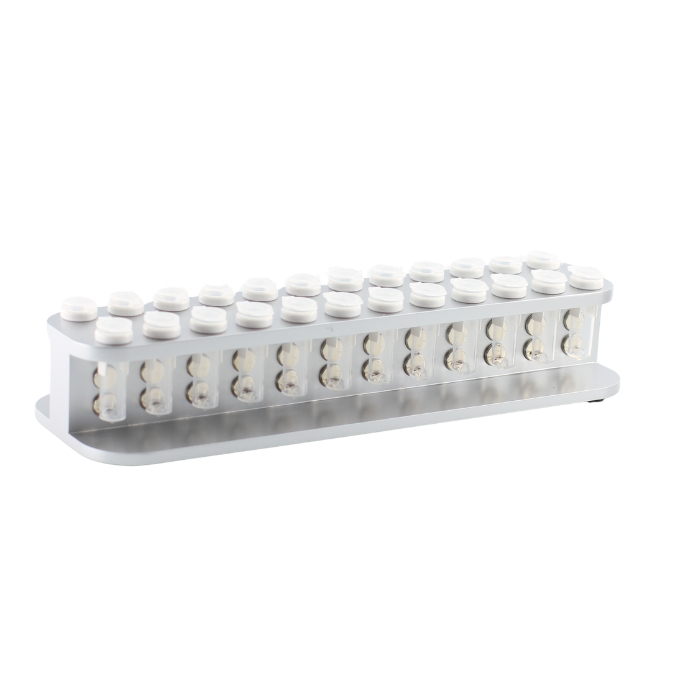 MAG-24-7 - the magnet position attracts the beads to the liquid surface, making it easier f