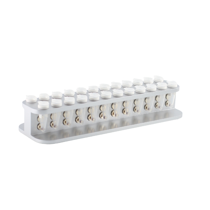MAG-24-7 - the magnet position attracts the beads to the liquid surface, making it easier f