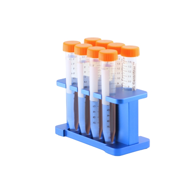 MAG-XB-8-S - 1. Can be used with 15 ml centrifuge tubes; holds 8 × 15 ml centrifuge tubes at