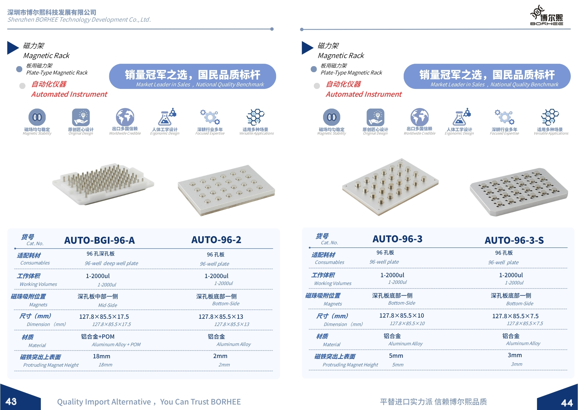 New BORHEE Magnetic Rack Product Brochure Now Available - Page 23