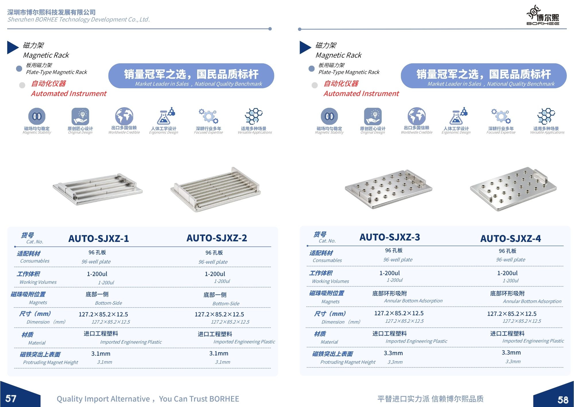 New BORHEE Magnetic Rack Product Brochure Now Available - Page 31