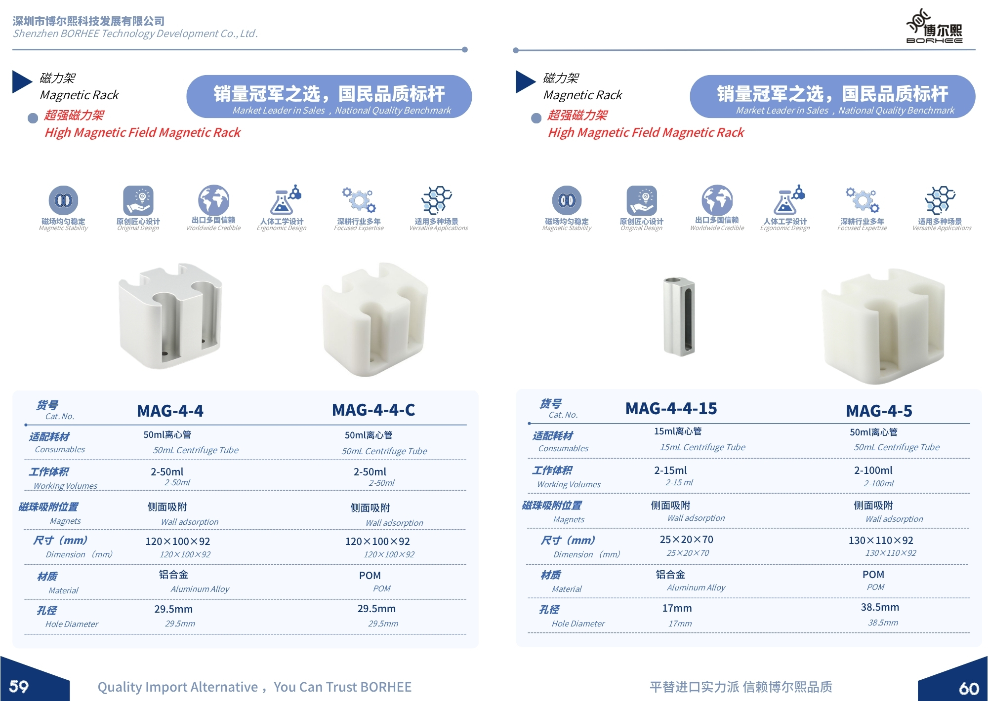 New BORHEE Magnetic Rack Product Brochure Now Available - Page 32